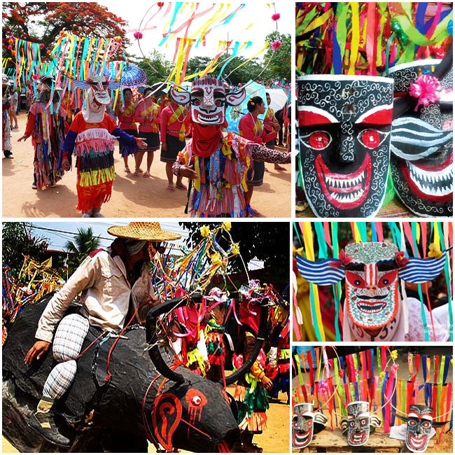 งานบุญเดือนหก-(บุญบั้งไฟ)-และการละเล่นผีขนน้ำ-บ้านนาซ่าว